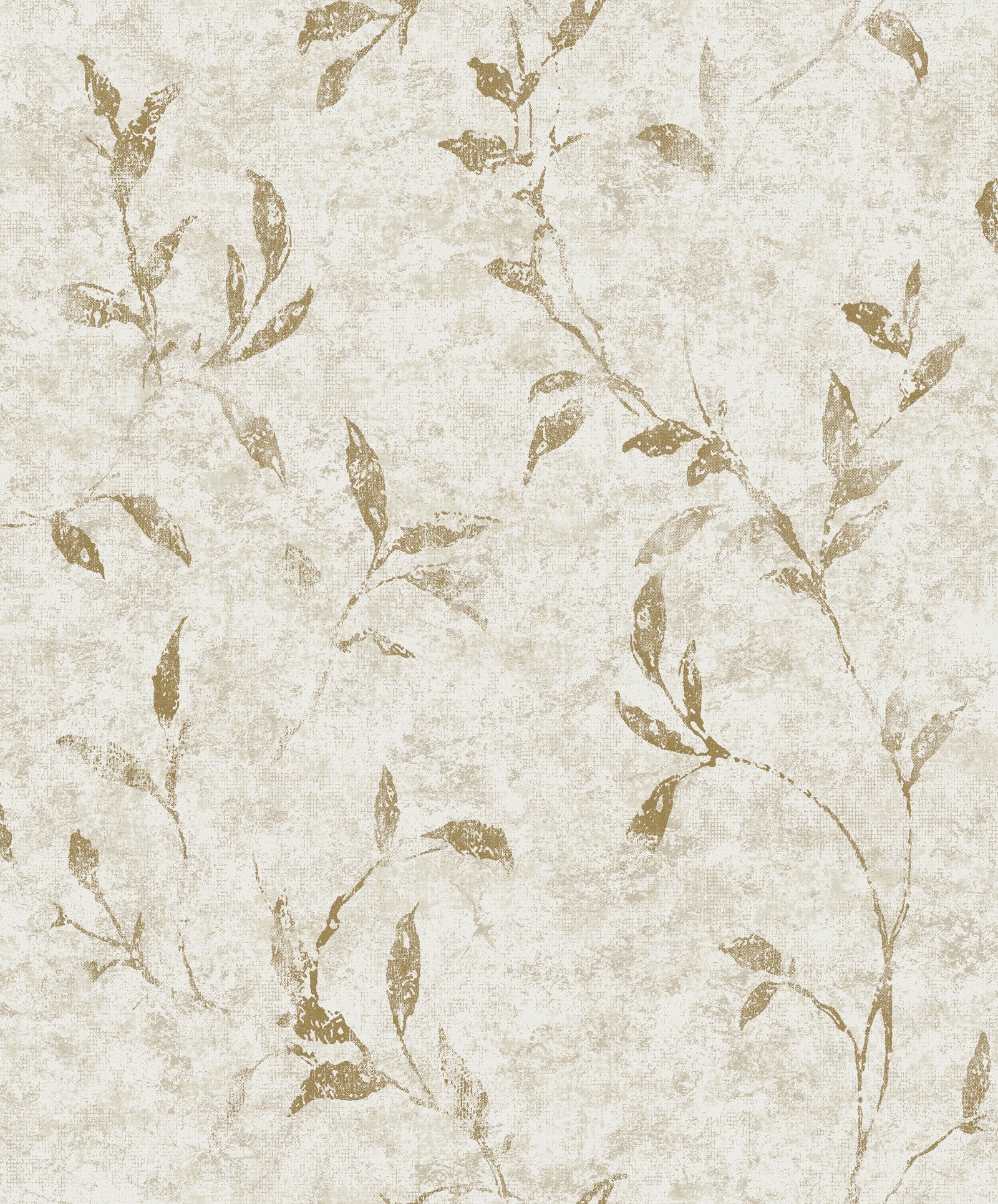 Leaf Impression wallpaper in rose gold color - pattern number 11501 - by Galerie in the Elegance collection