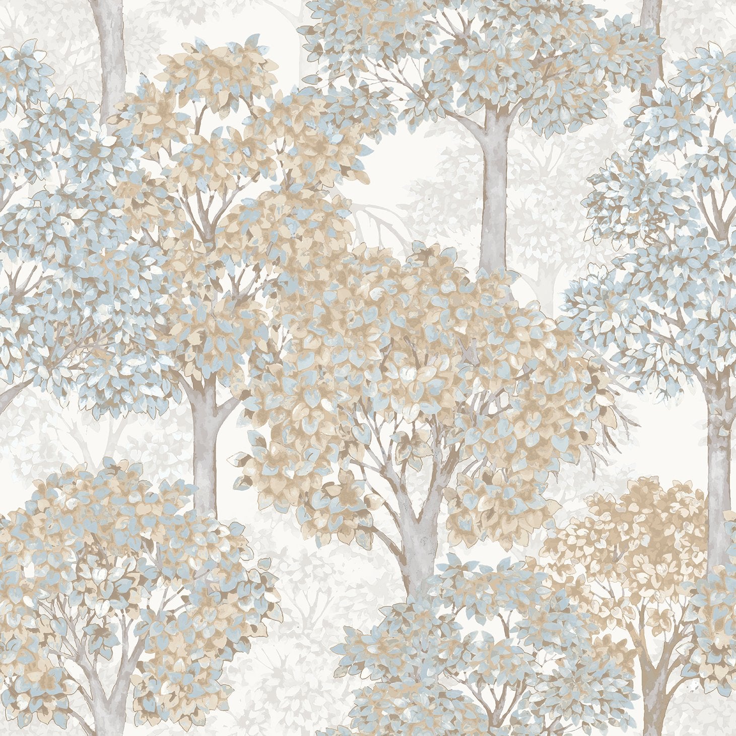 Wood wallpaper in blue color - pattern number 12323 - by Galerie in the Little Explorers 2 collection