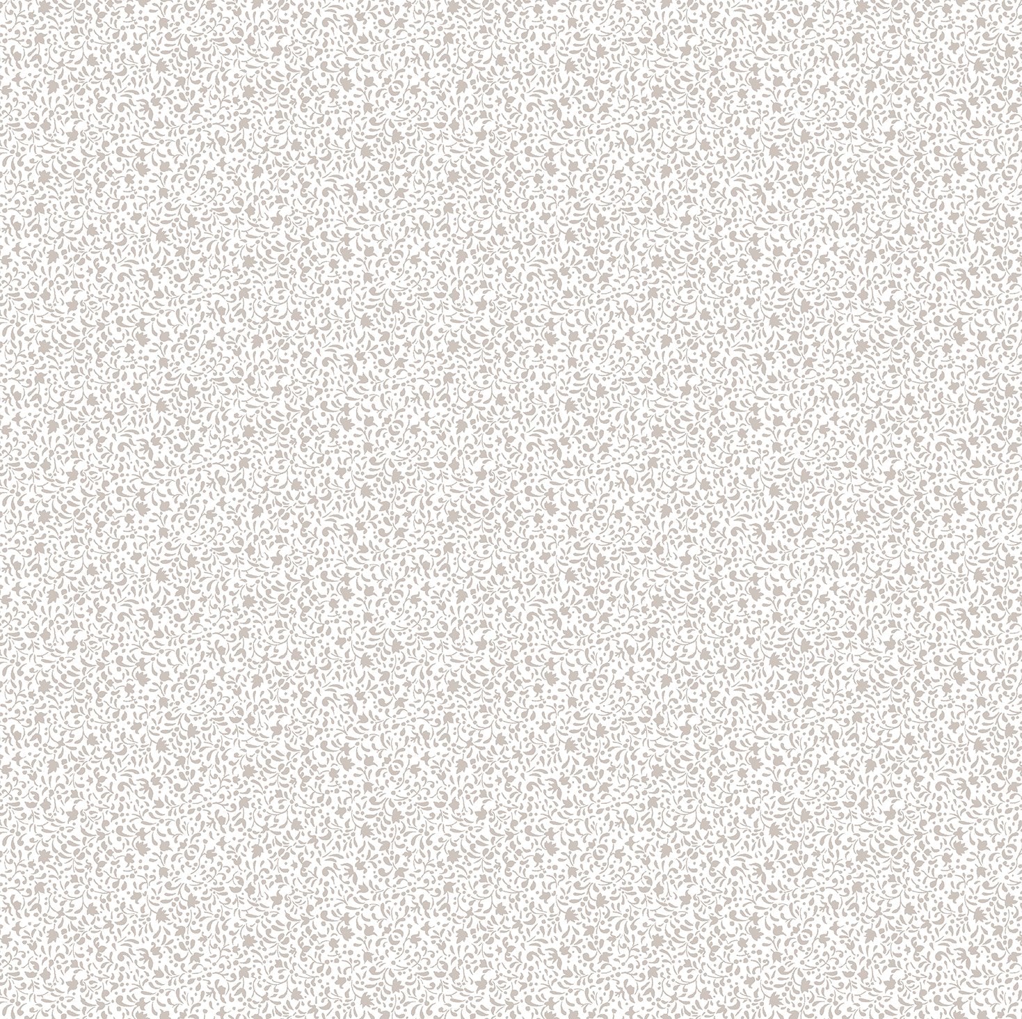 Floral wallpaper in silver grey color - pattern number 12373 - by Galerie in the Little Explorers 2 collection