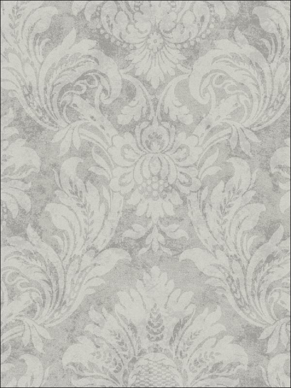 Garrick fabric in lead color - pattern number CB74407 - by Carl Robinson in the Carl Robinson 7 Monte Carlo collection