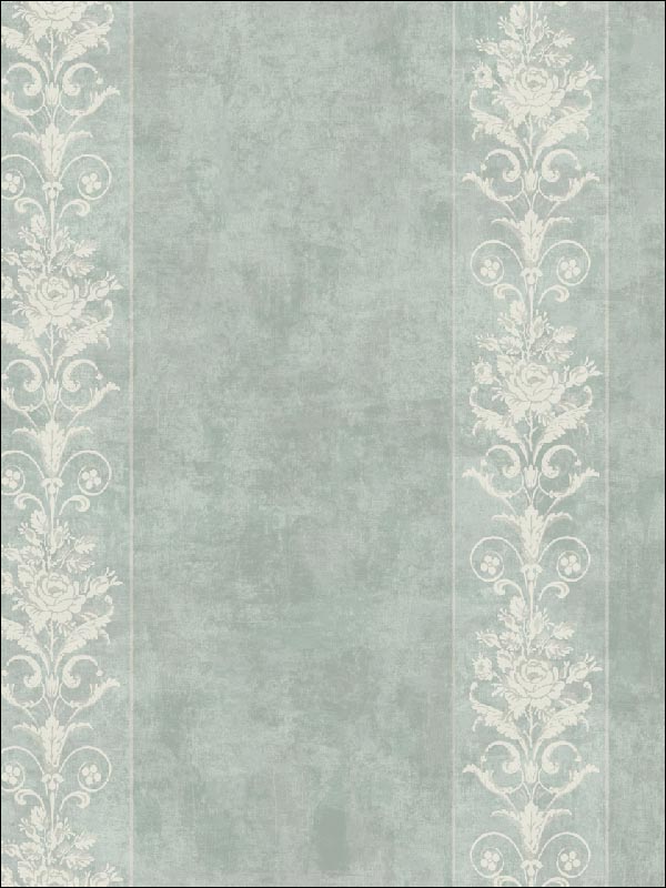 Granville wallpaper in smokey green color - pattern number CB76002 - by Carl Robinson in the Carl Robinson 7 Monte Carlo collection