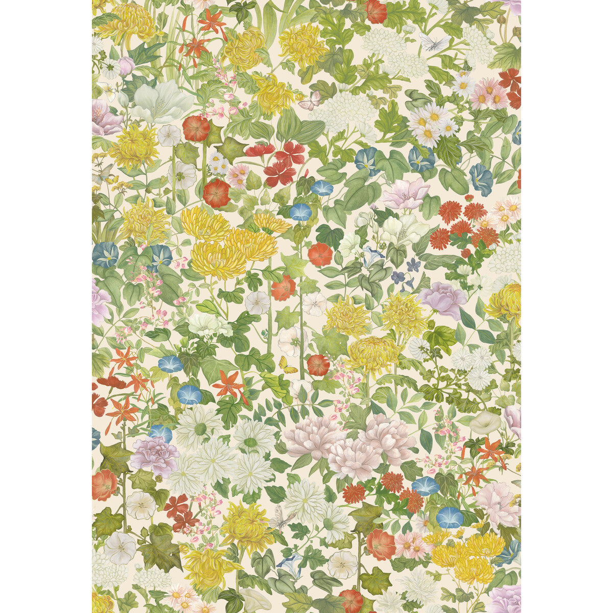 Flora Province Wallpaper in neutral color - pattern number 126/8030.CS.0 - by Cole and Son in the Shinrin Yoku collection