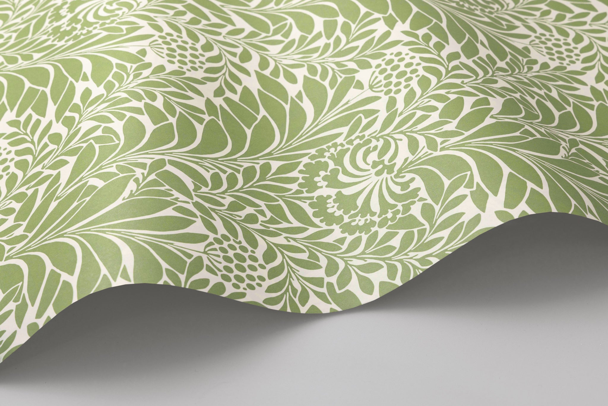 Honeysuckle Wallpaper in spring green color - pattern number 127/5024.CS.0 - by Cole and Son in the Classics Vol I collection
