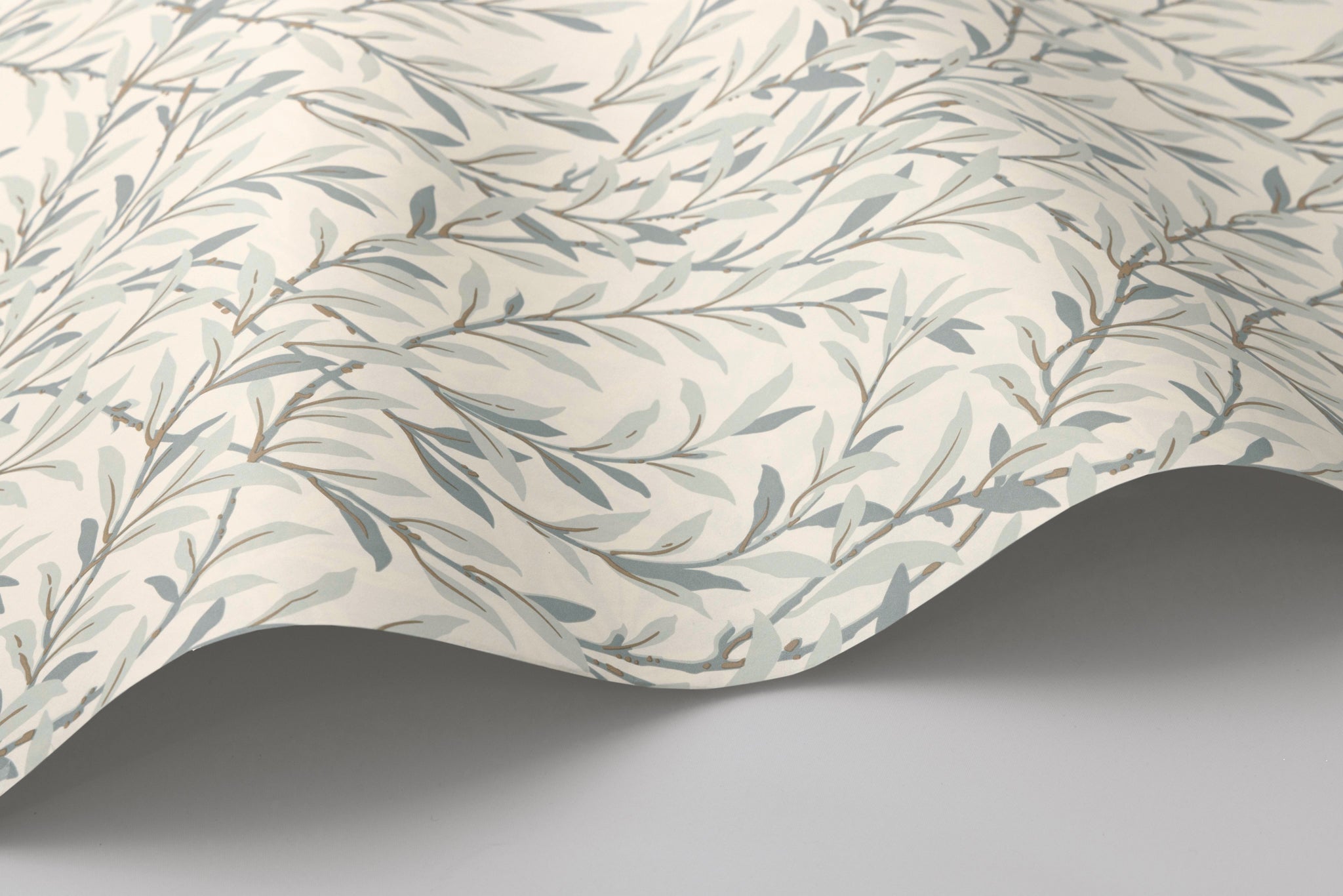 Willow Branch Wallpaper in pebble/cream color - pattern number 127/7037.CS.0 - by Cole and Son in the Classics Vol I collection
