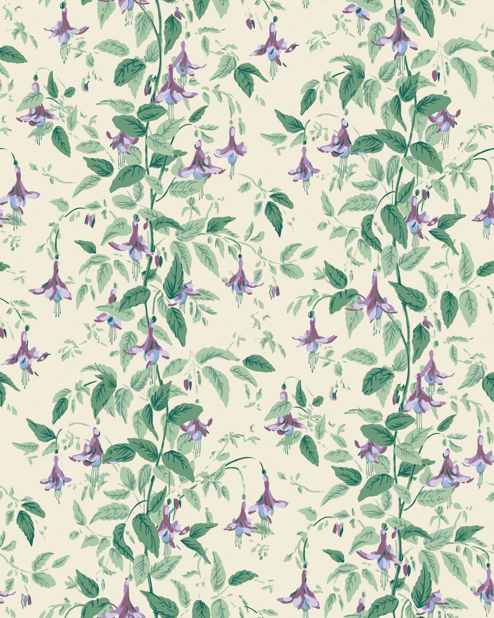 Fuschia Wallpaper in mauve color - pattern number 128/6030.CS.0 - by Cole and Son in the Classics Vol II collection