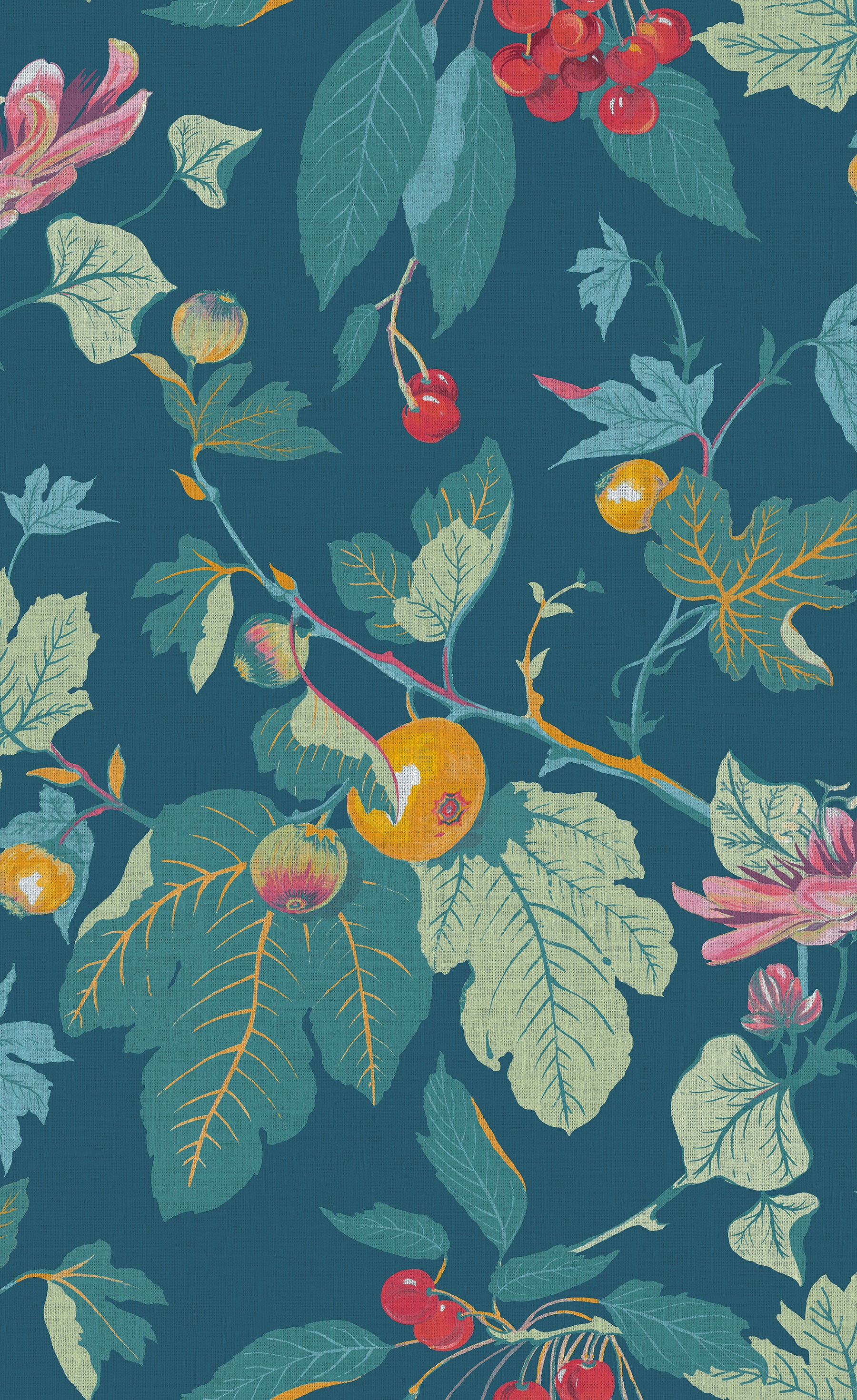 Craftwork Trail Wallpaper in navy color - pattern number 130280 - by Graham and Brown in the 2025 Exclusives collection