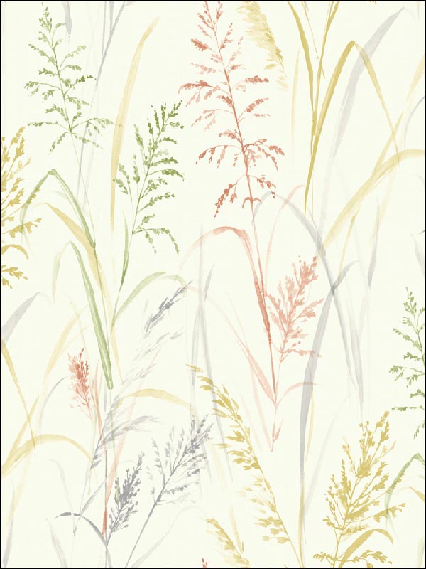 Grass fabric in 41901 color - pattern number SG41901 - by Pelican Prints in the Sage II collection