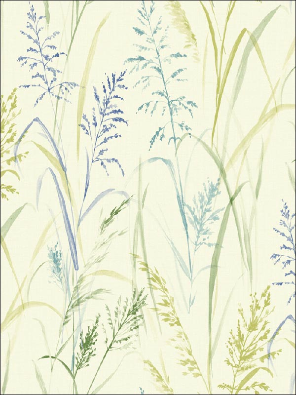 Grass fabric in 41902 color - pattern number SG41902 - by Pelican Prints in the Sage II collection