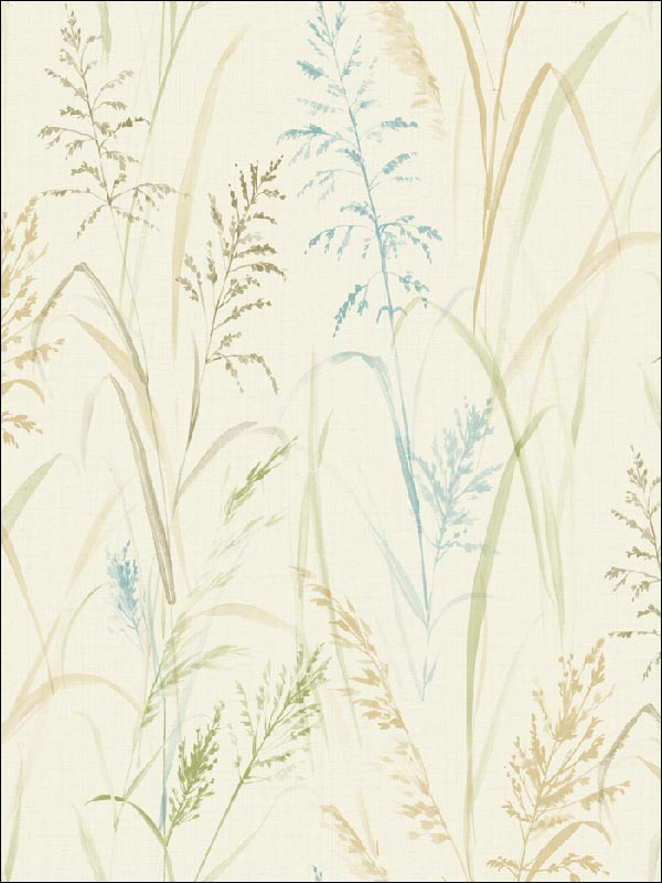 Grass fabric in 41904 color - pattern number SG41904 - by Pelican Prints in the Sage II collection
