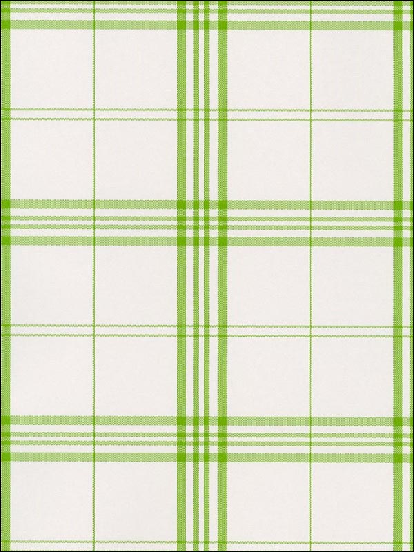 Kitchen Plaid wallpaper in greens yellows whites color - pattern number FK34401 - by Patton Norwall in the Fresh Kitchens 5 collection