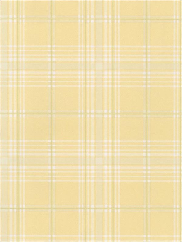 Chic Plaid fabric in greens yellows color - pattern number KV27422 - by Patton Norwall in the Fresh Kitchens 5 collection