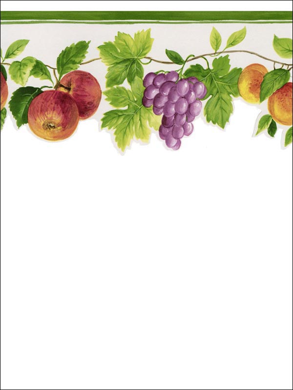 Fruit fabric in purples reds yellows color - pattern number KT77917DC - by Patton Norwall in the Fresh Kitchens 5 collection