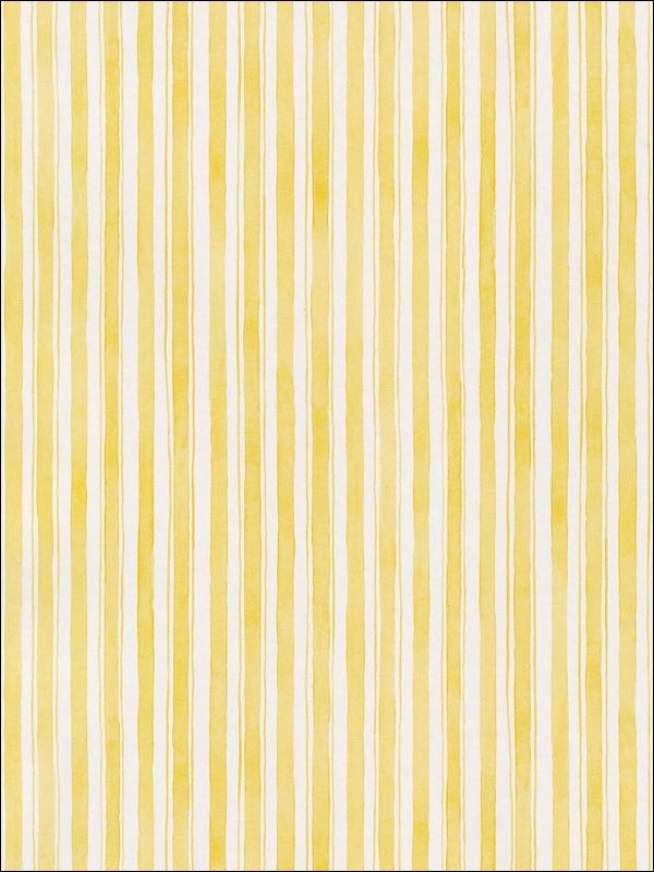 Water Color Stripe wallpaper in yellows whites color - pattern number MK25325 - by Patton Norwall in the Fresh Kitchens 5 collection
