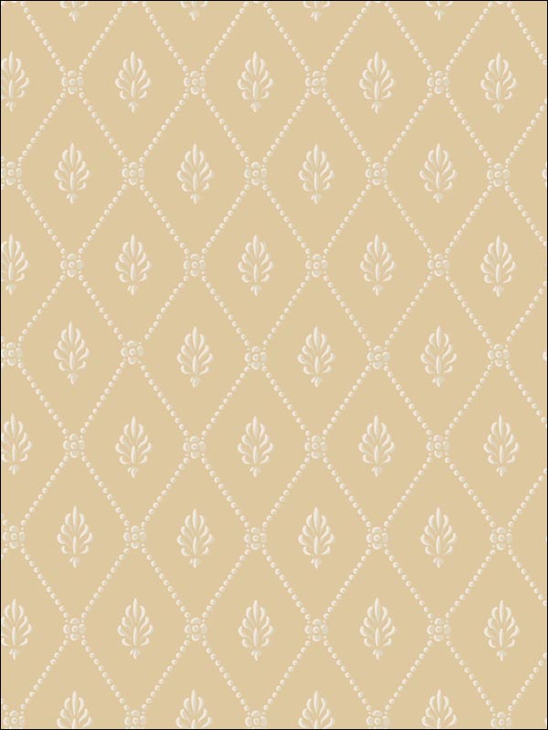 Alma fabric in yellow color - pattern number 100/11050.CS.0 - by Cole and Son in the Archive Anthology collection