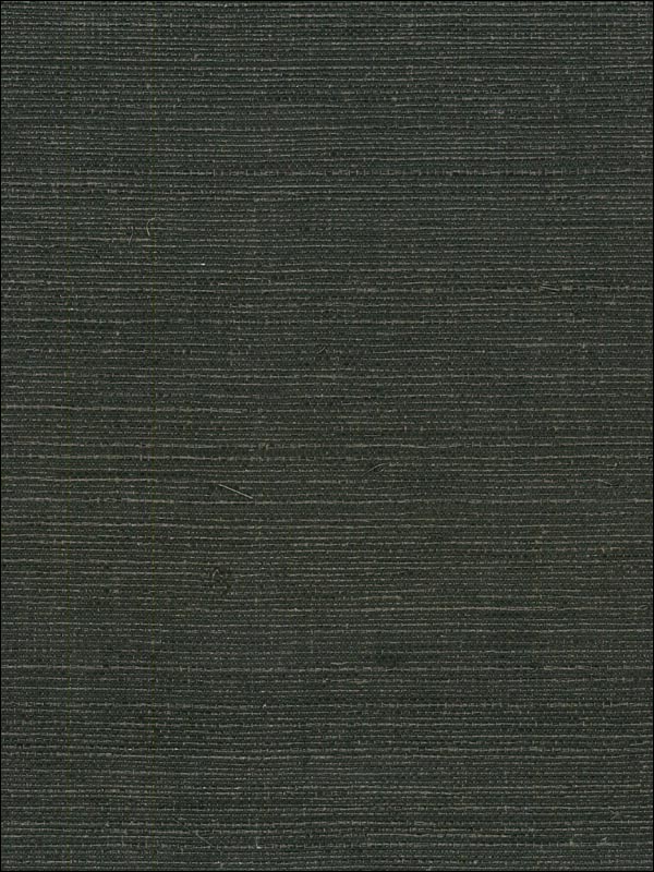 Sisal fabric in black color - pattern number NA214 - by Seabrook in the Natural Resource Seabrook collection