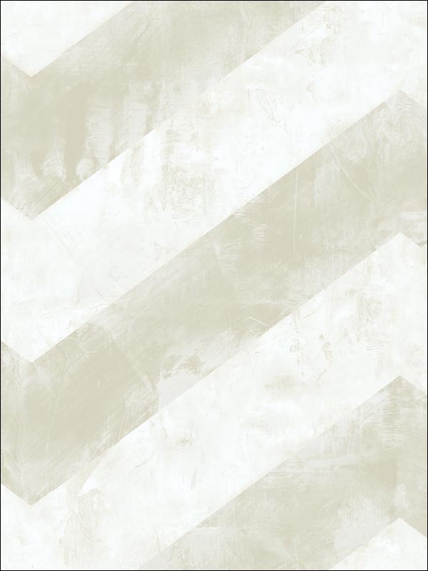 Hubble Chevron fabric in white color - pattern number AV50408 - by Seabrook in the Avant Garde by Seabrook Designs collection