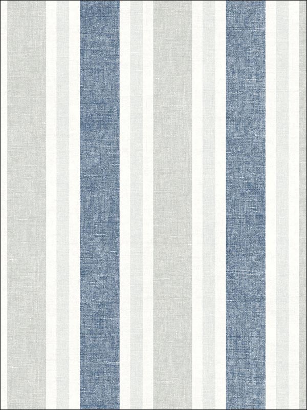 Multi Stripe fabric in 60612 color - pattern number YC60612 - by Wallquest in the Yacht Club collection