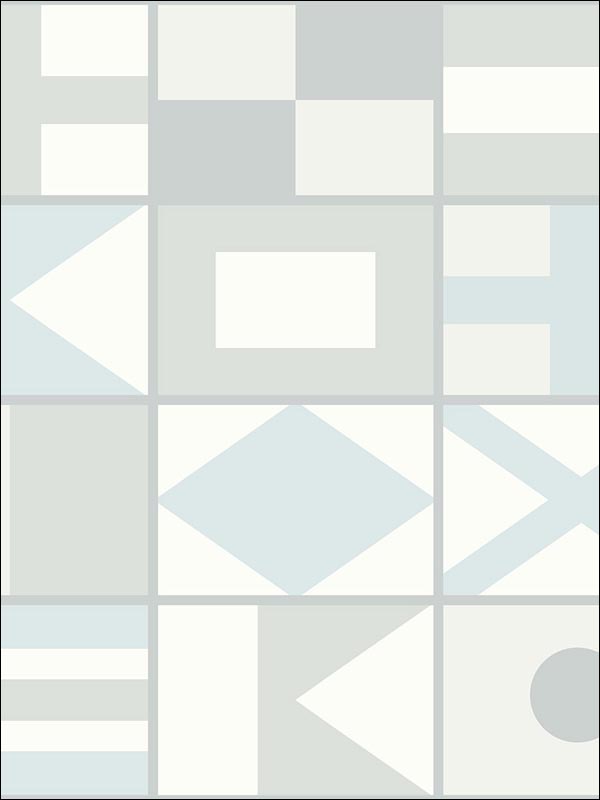 Flags fabric in 60902 color - pattern number YC60902 - by Wallquest in the Yacht Club collection