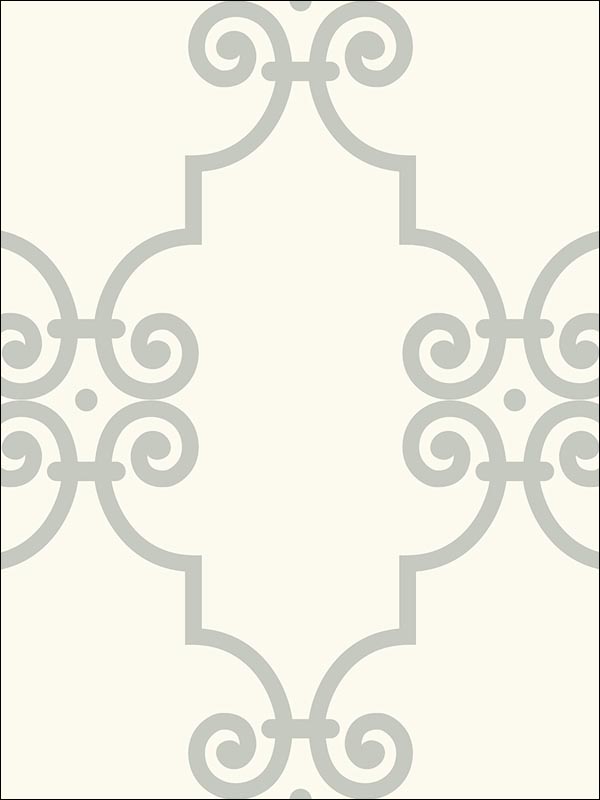 Ironwork fabric in 20503 color - pattern number BW20503 - by Paper and Ink in the Black and White Paper and Ink collection