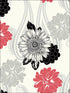 Floral Paisley fabric in 20801 color - pattern number BW20801 - by Paper and Ink in the Black and White Paper and Ink collection