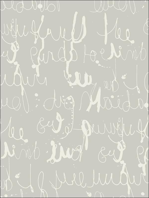 Calligraphy fabric in 21302 color - pattern number BW21302 - by Paper and Ink in the Black and White Paper and Ink collection