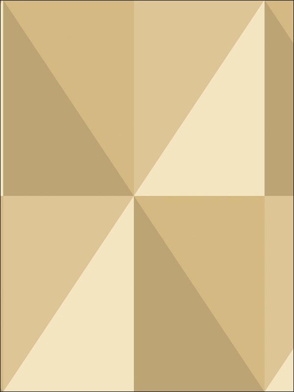 Apex Grand fabric in gold color - pattern number 105/10042.CS.0 - by Cole and Son in the Geometric II collection