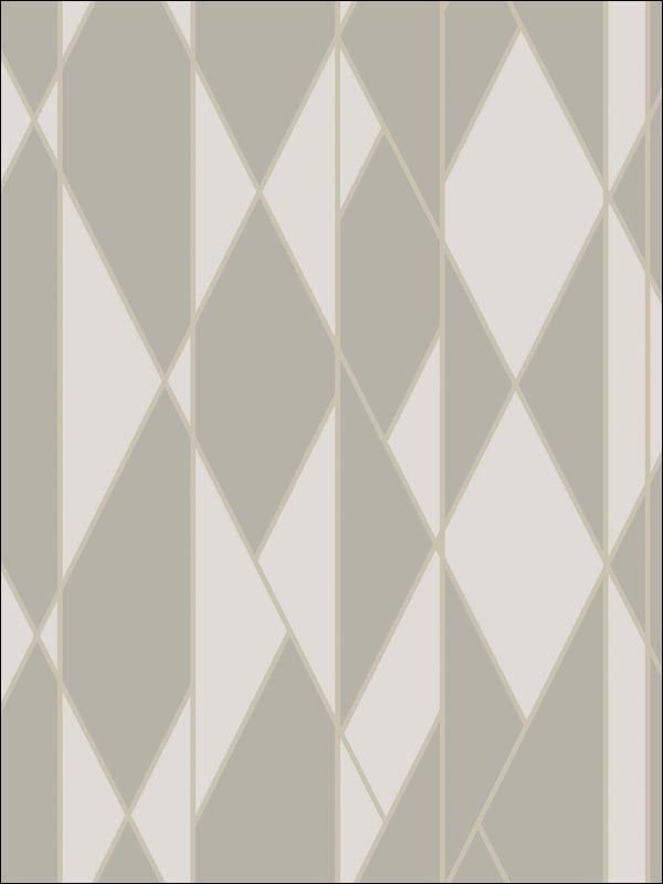 Oblique fabric in grey and white color - pattern number 105/11046.CS.0 - by Cole and Son in the Geometric II collection