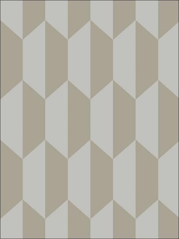 Tile fabric in grey and silver color - pattern number 105/12053.CS.0 - by Cole and Son in the Geometric II collection
