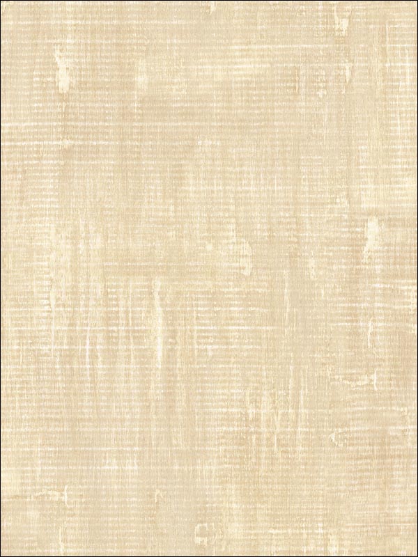 Imperial Linen fabric in metallic pearl and tan color - pattern number AI40404 - by Seabrook in the Koi collection