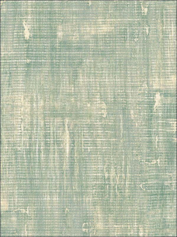Imperial Linen fabric in metallic pearl and forest green color - pattern number AI40405 - by Seabrook in the Koi collection