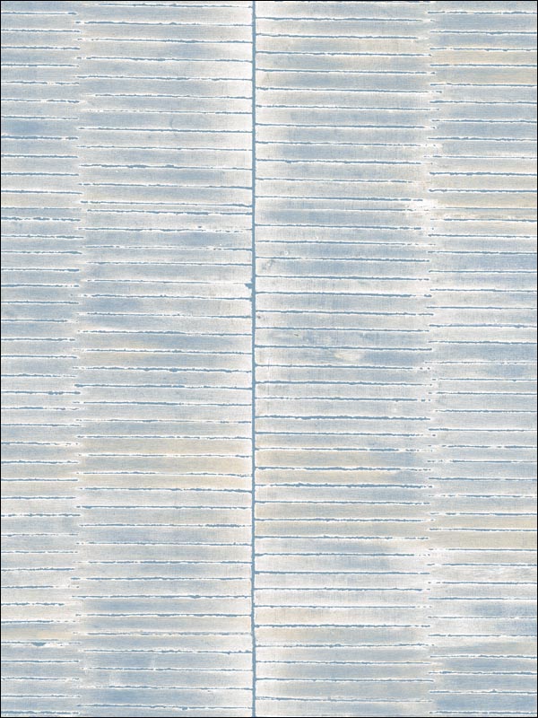 Dynasty Bamboo fabric in periwinkle and metallic pearl color - pattern number AI41302 - by Seabrook in the Koi collection