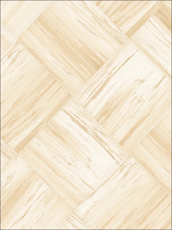 Masquerade Weave wallpaper in metallic gold and off white color - pattern number NE51405 - by Seabrook in the Nouveau Luxe collection