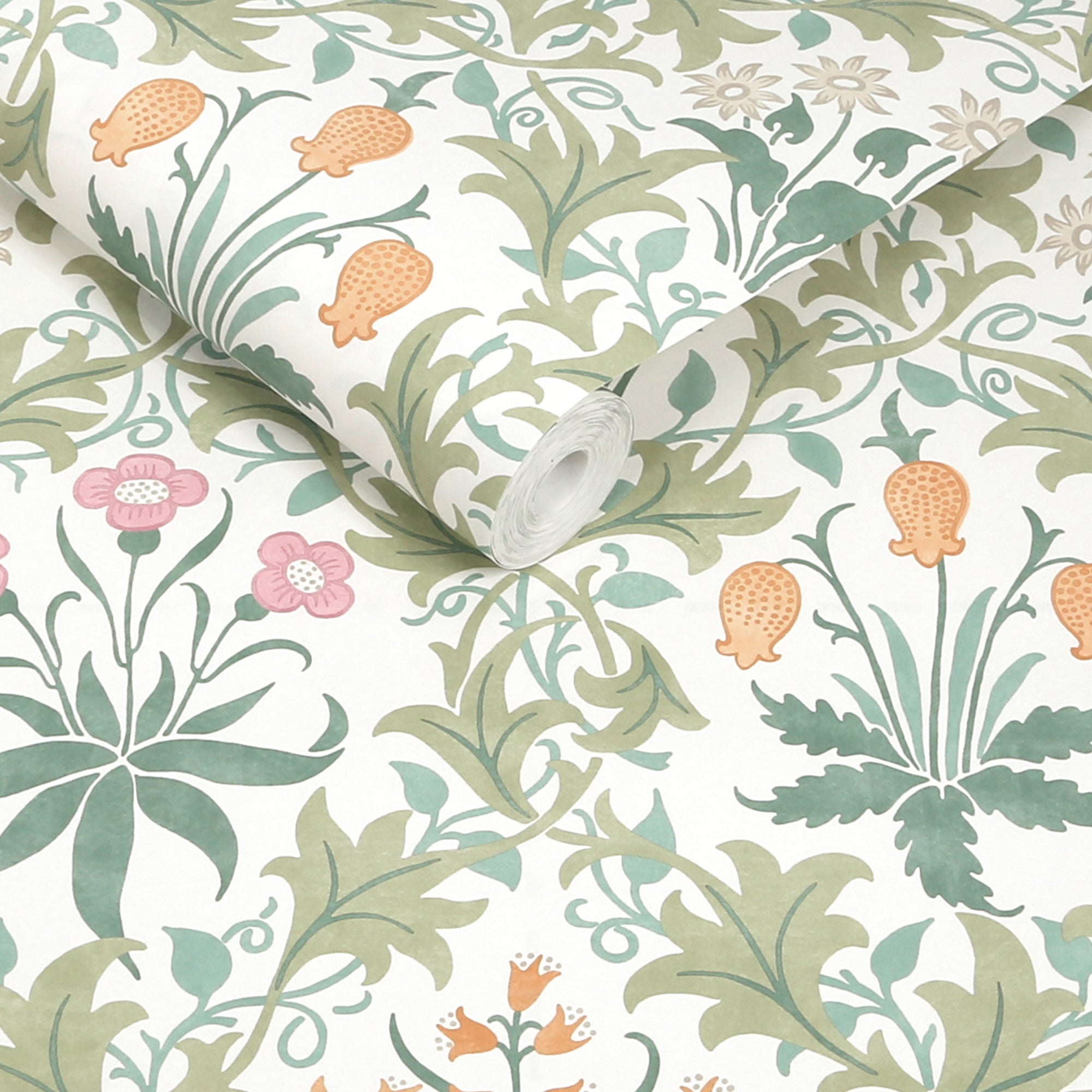 Celandine Wallpaper in spring garden color - pattern number 145680 - by William Morris in the William Morris at Home SS26 collection