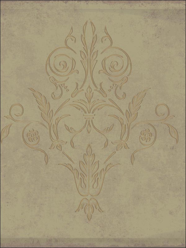 Albery wallpaper in soft gold color - pattern number 94/4023.CS.0 - by Cole and Son in the Albemarle collection