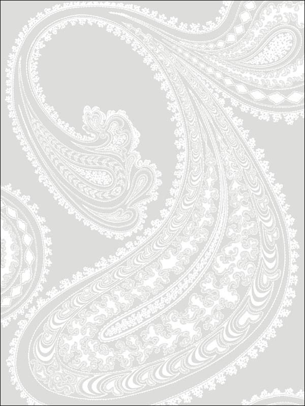 Rajapur fabric in white lilac color - pattern number 95/2012.CS.0 - by Cole and Son in the Contemporary Restyled collection
