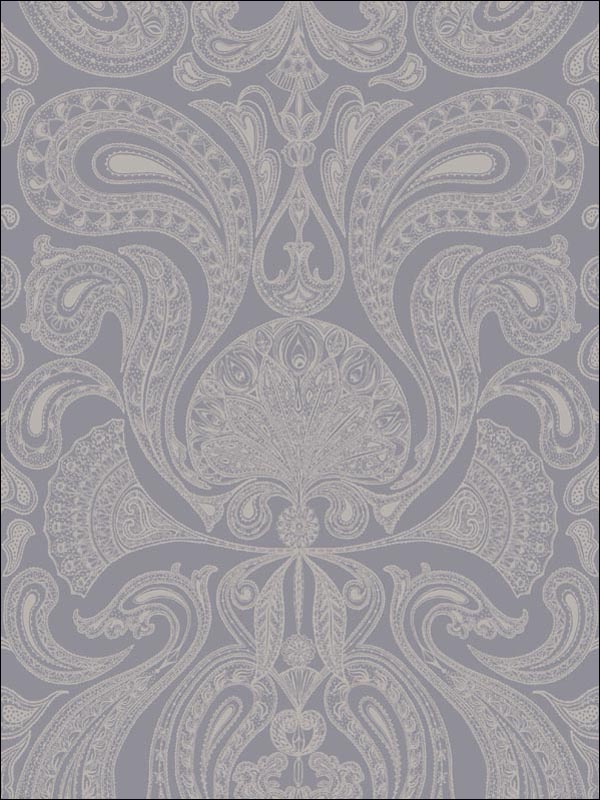 Malabar wallpaper in silver grey color - pattern number 95/7042.CS.0 - by Cole and Son in the Contemporary Restyled collection