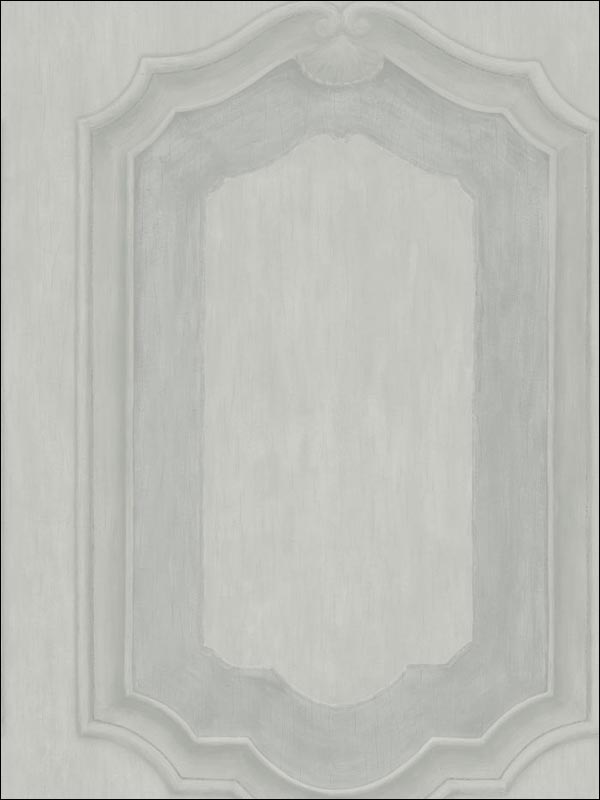 Louis fabric in french grey color - pattern number 99/8035.CS.0 - by Cole and Son in the Folie collection