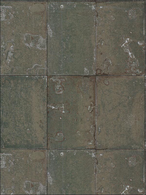 Antique Mirror fabric in tarnished silver color - pattern number 92/2008.CS.0 - by Cole and Son in the Foundation collection