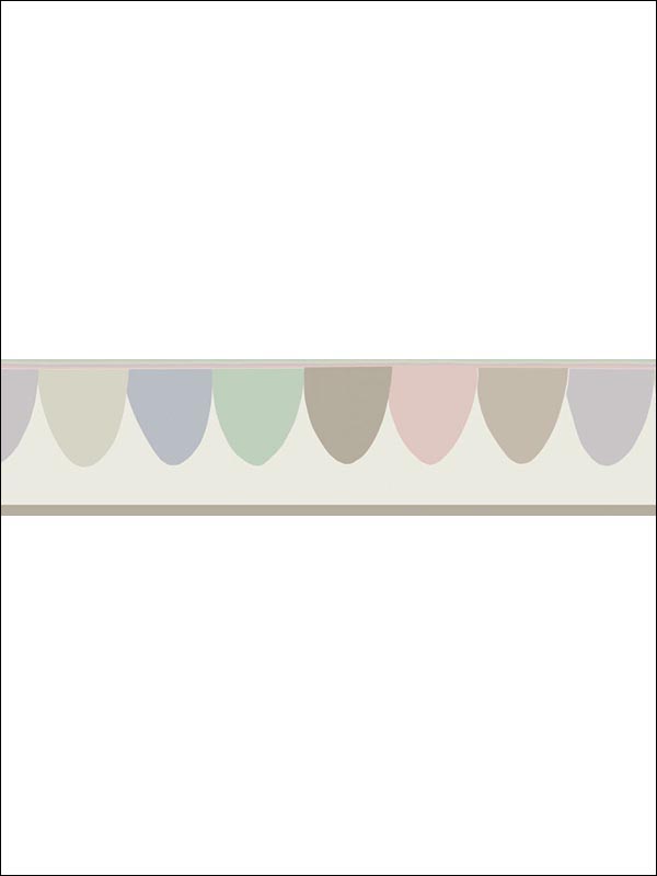 Scaramouche fabric in ice cream color - pattern number 103/8027.CS.0 - by Cole and Son in the Whimsical collection