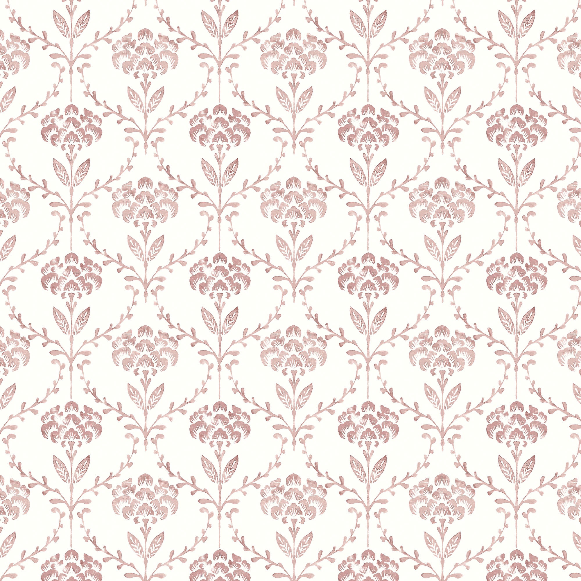 Chateau Fleur Basketweave Wallpaper in russet color - pattern number 146794 - by Martha Stewart in the Martha Stewart AW26 collection