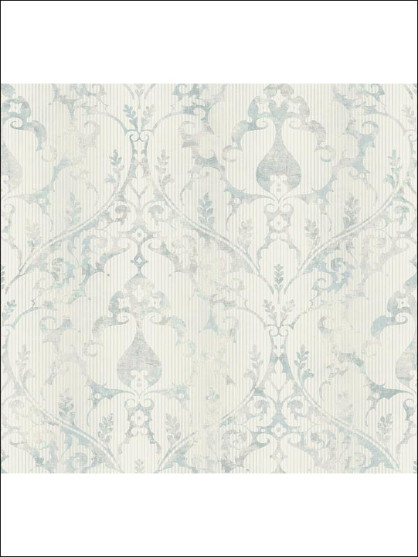 Lanark fabric in blue color - pattern number CR40702 - by Carl Robinson in the Carl Robinson 12 Art collection