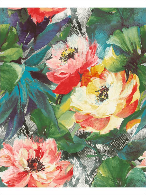 Lancaster fabric in multicolor color - pattern number CR40801 - by Carl Robinson in the Carl Robinson 12 Art collection