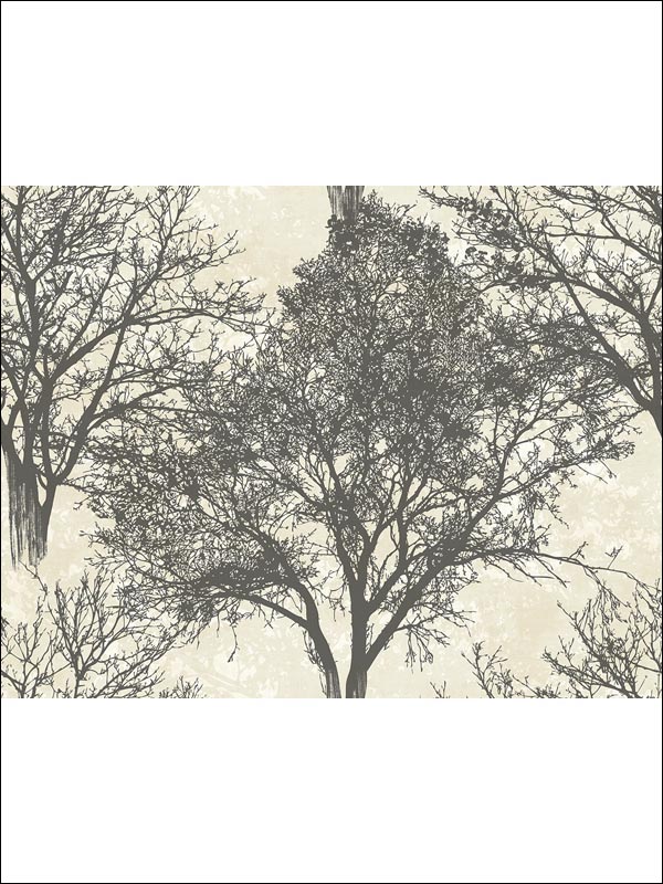 Langdale wallpaper in black color - pattern number CR41200 - by Carl Robinson in the Carl Robinson 12 Art collection