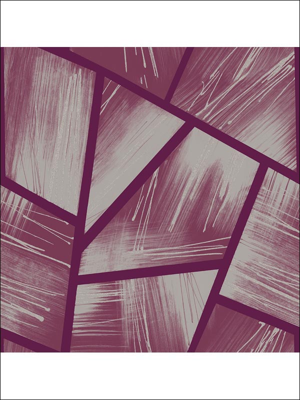 Langtry fabric in purple and wine color - pattern number CR41609 - by Carl Robinson in the Carl Robinson 12 Art collection