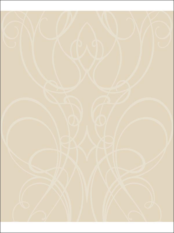 Lansdowne wallpaper in warm neutral and beige color - pattern number CR41709 - by Carl Robinson in the Carl Robinson 12 Art collection