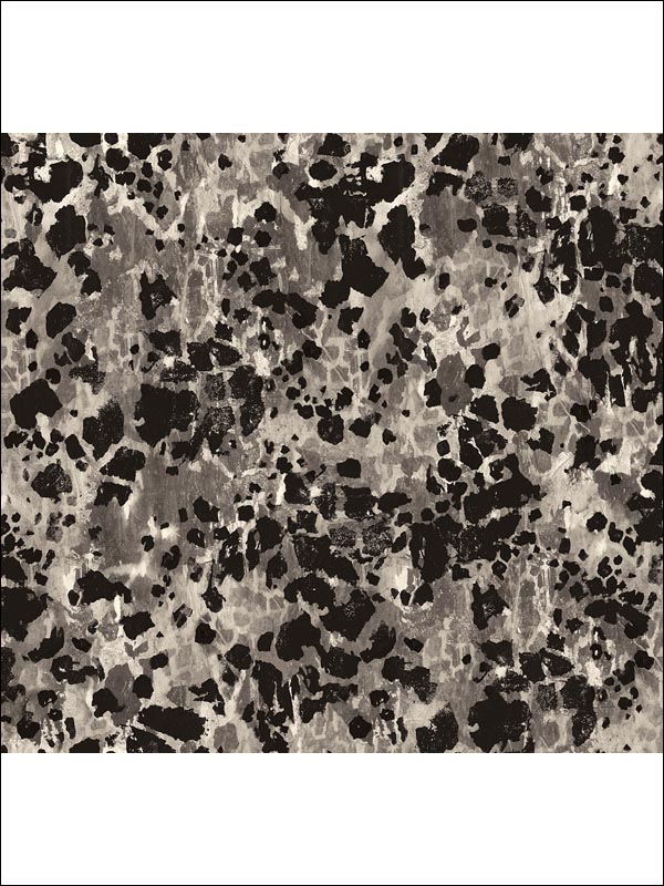 Lanson wallpaper in black color - pattern number CR41800 - by Carl Robinson in the Carl Robinson 12 Art collection