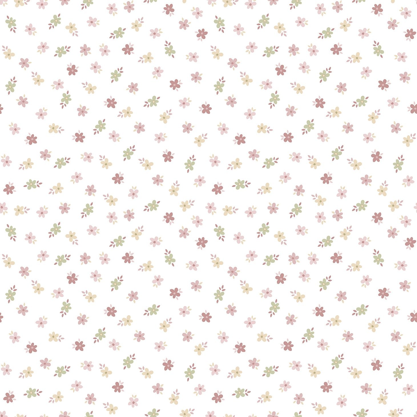 Floral wallpaper in pink color - pattern number 14844 - by Galerie in the Little Explorers 2 collection