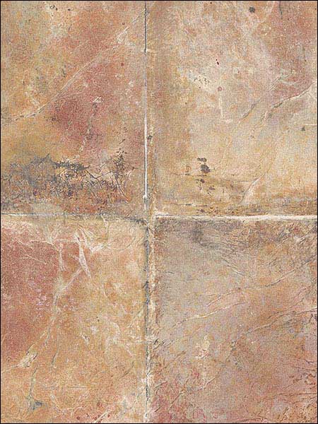 Mikes Tile fabric in rust ochre grey color - pattern number TX34806 - by Patton Norwall in the Texture Style 2 collection