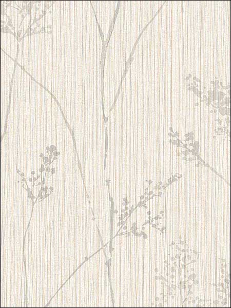 Cow Parsley fabric in grey cream color - pattern number TX34808 - by Patton Norwall in the Texture Style 2 collection