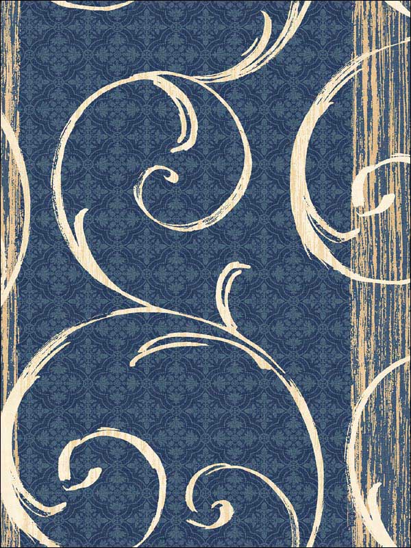 Notting Hill fabric in 80602 color - pattern number LD80602 - by Seabrook in the Lux Decor collection